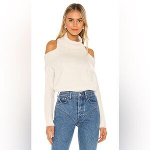 NWT Lovers + Friends Anisa Turtleneck Cream Sweater